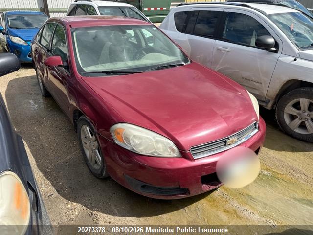 20273378 :رقم المزاد ، 2G1WU581869251168 vin ، 2006 Chevrolet Impala Ltz V6 مزاد بيع
