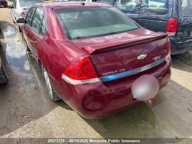 20273378 :رقم المزاد ، 2G1WU581869251168 vin ، 2006 Chevrolet Impala Ltz V6 مزاد بيع