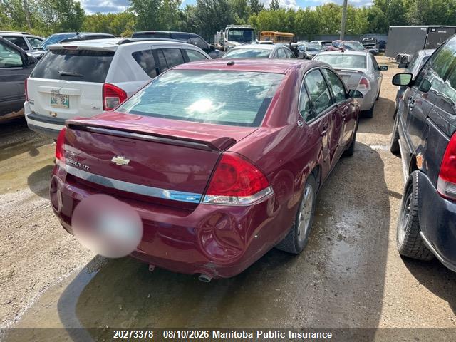 20273378 :رقم المزاد ، 2G1WU581869251168 vin ، 2006 Chevrolet Impala Ltz V6 مزاد بيع