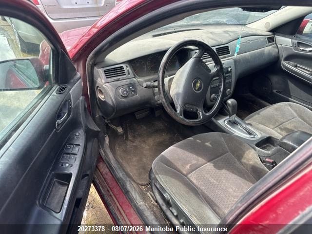 20273378 :رقم المزاد ، 2G1WU581869251168 vin ، 2006 Chevrolet Impala Ltz V6 مزاد بيع