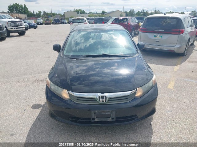 2012 Honda Civic Lx მანქანა იყიდება აუქციონზე, vin: 2HGFB2F48CH059745, აუქციონის ნომერი: 20273388