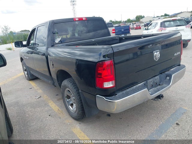 2012 Dodge Ram 1500 Slt Crew Cab მანქანა იყიდება აუქციონზე, vin: 1C6RD7KT9CS143010, აუქციონის ნომერი: 20273412