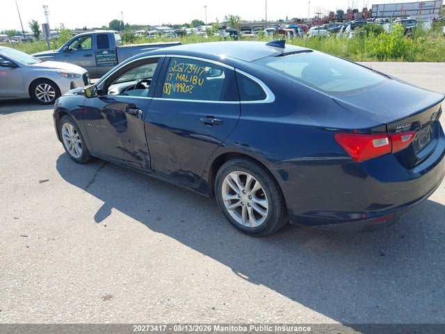 2017 Chevrolet Malibu Lt მანქანა იყიდება აუქციონზე, vin: 1G1ZE5ST8HF199202, აუქციონის ნომერი: 20273417