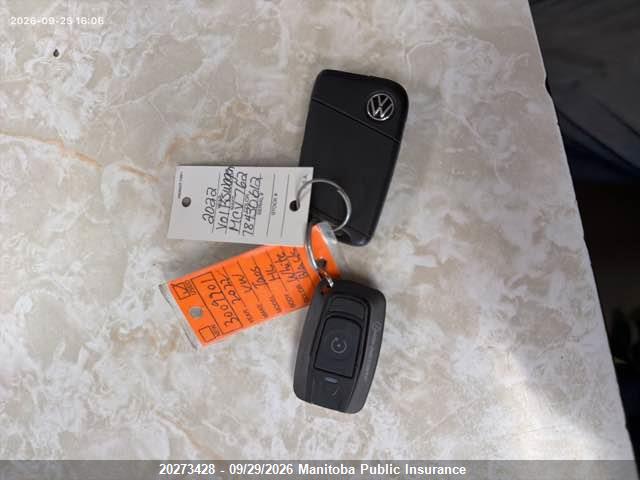 Продаж на аукціоні авто 2022 Volkswagen Taos Highline 1.5 Tsi, vin: 3VV3X7B26NM065523, номер лоту: 20273428