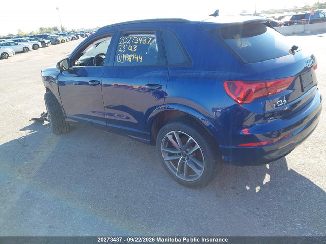 Aukcja sprzedaży 2023 Audi Q3 Komfort 45 2.0 Tfsi, vin: WA1AECF33P1136744, numer aukcji: 20273437
