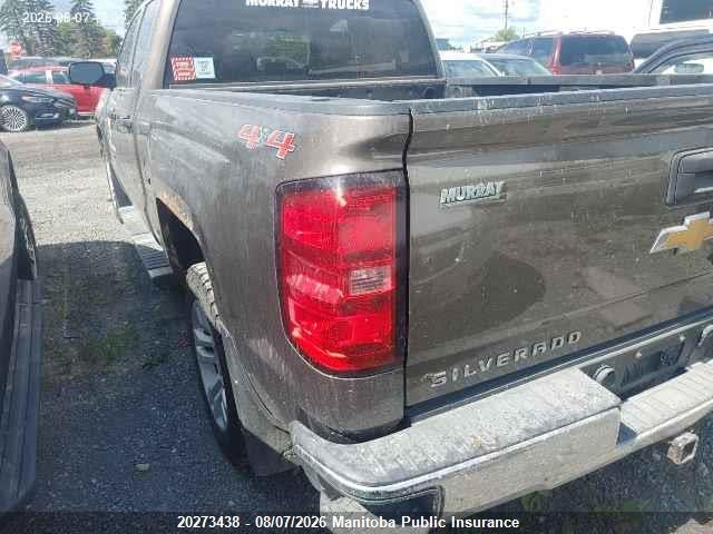 20273438 :رقم المزاد ، 1GCVKREC2EZ379982 vin ، 2014 Chevrolet Silverado 1500 Lt Double Cab مزاد بيع