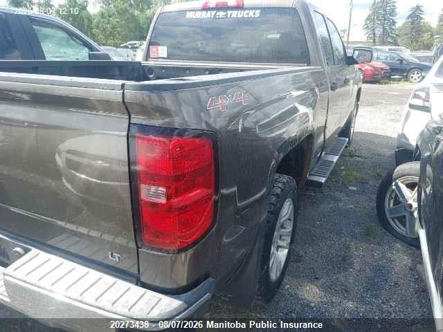 20273438 :رقم المزاد ، 1GCVKREC2EZ379982 vin ، 2014 Chevrolet Silverado 1500 Lt Double Cab مزاد بيع