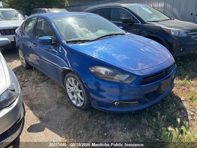 Aukcja sprzedaży 2013 Dodge Dart Sxt, vin: 1C3CDFBA4DD320323, numer aukcji: 20273440
