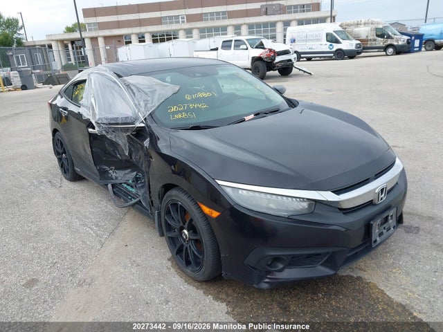 2016 Honda Civic Touring მანქანა იყიდება აუქციონზე, vin: 2HGFC1F97GH108801, აუქციონის ნომერი: 20273442