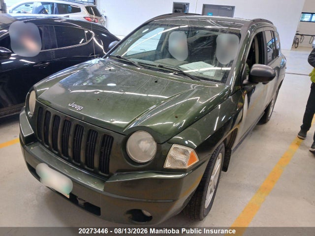 2007 Jeep Compass North მანქანა იყიდება აუქციონზე, vin: 1J8FF47W97D122281, აუქციონის ნომერი: 20273446