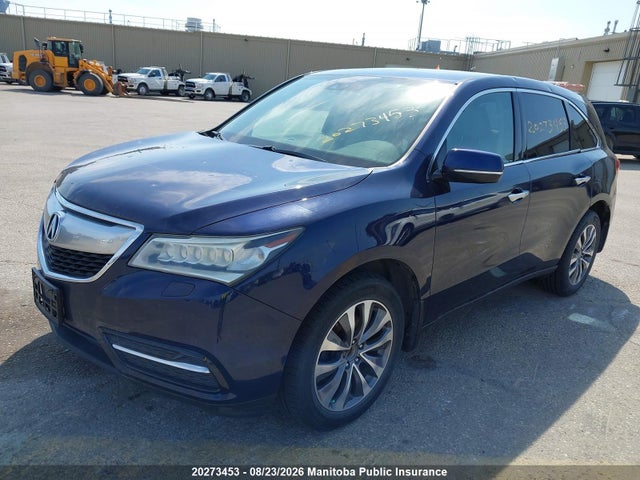 Acura Mdx Navi 2014 5FRYD4H45EB503164 Image 2