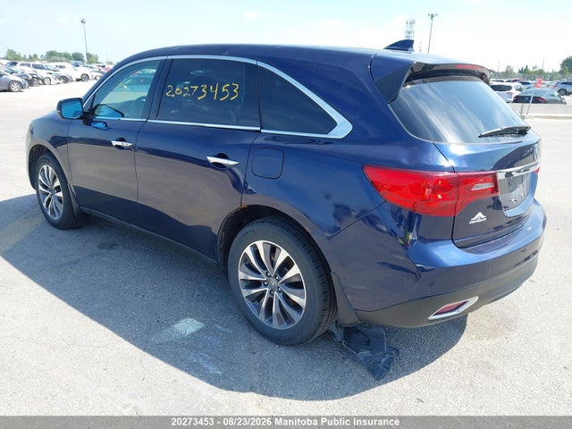 Acura Mdx Navi 2014 5FRYD4H45EB503164 Image 3