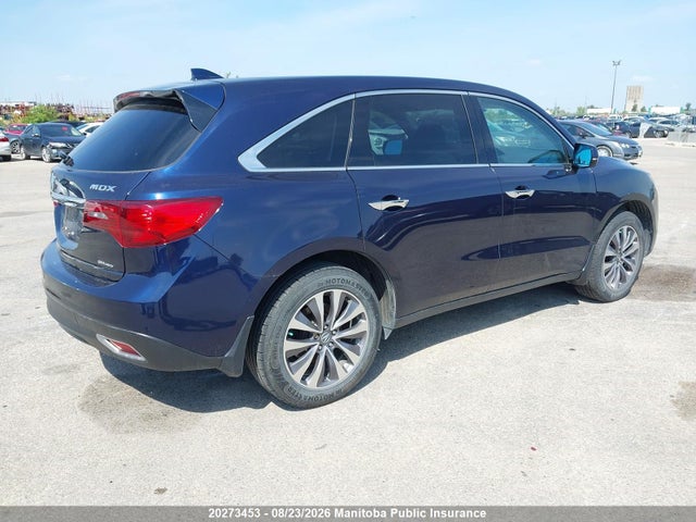 Acura Mdx Navi 2014 5FRYD4H45EB503164 Image 4