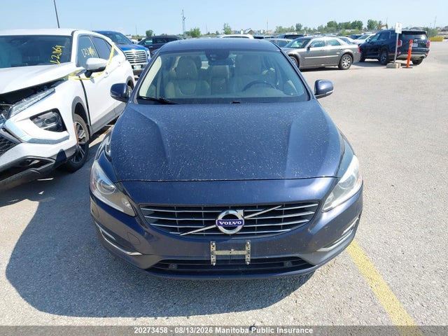 20273458 :رقم المزاد ، YV1902FH5E2286918 vin ، 2014 Volvo S60 T6 مزاد بيع