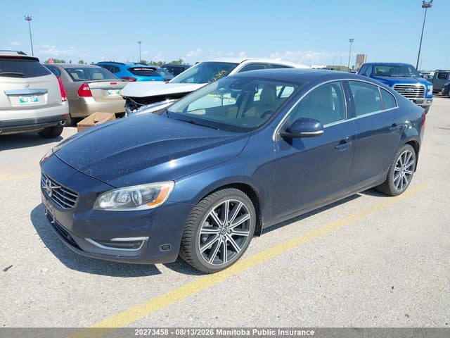 20273458 :رقم المزاد ، YV1902FH5E2286918 vin ، 2014 Volvo S60 T6 مزاد بيع