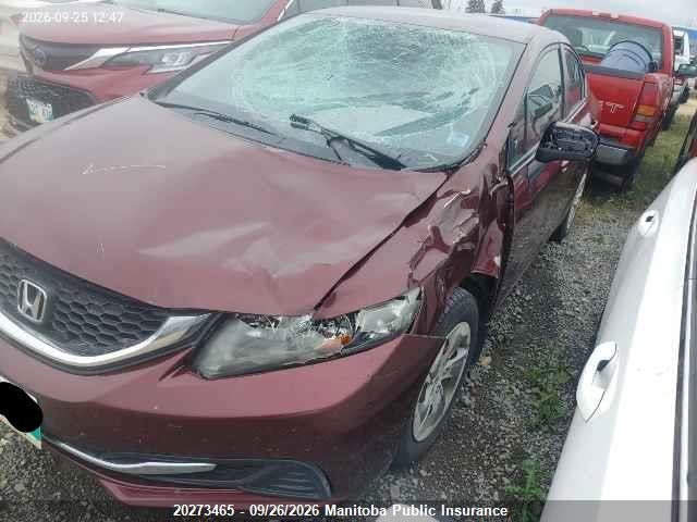 Honda Civic Lx 2015 2HGFB2E48FH002807 Image 2