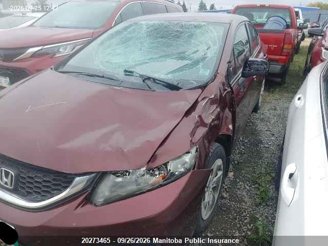 Honda Civic Lx 2015 2HGFB2E48FH002807 Image 6