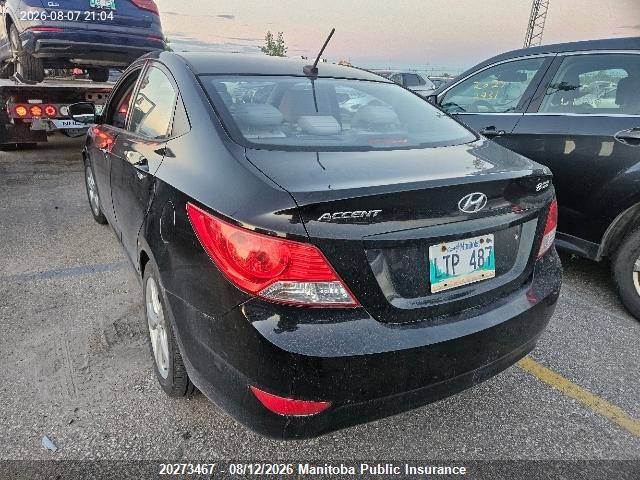 Aukcja sprzedaży 2013 Hyundai Accent Gl, vin: KMHCT4AE8DU281853, numer aukcji: 20273467