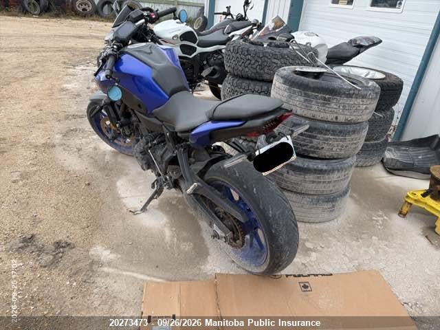 Yamaha Mt-07 2022 JYARM32N4NA000540 Image 3