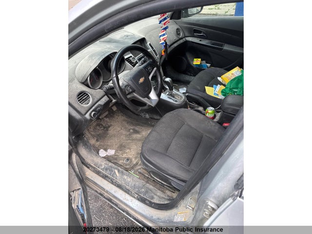1G1PC5SBXE7334383 Chevrolet Cruze Lt Turbo