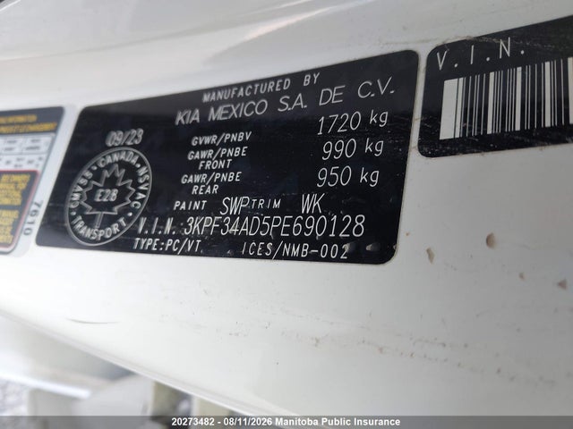 Aukcja sprzedaży 2023 Kia Forte Ex, vin: 3KPF34AD5PE690128, numer aukcji: 20273482
