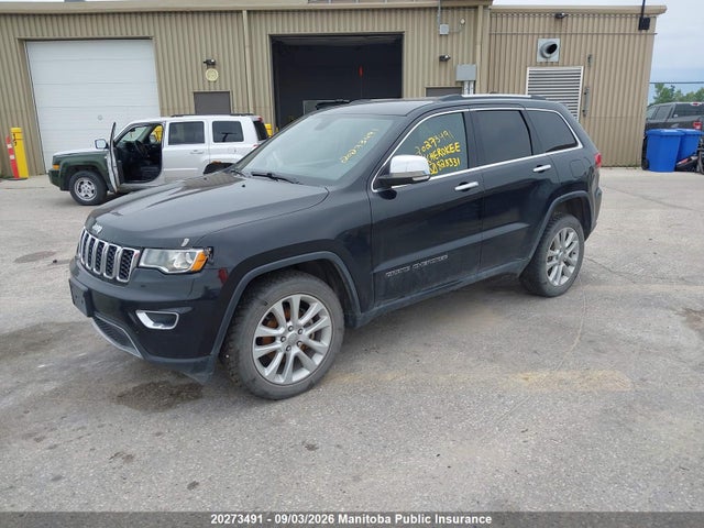 Продаж на аукціоні авто 2017 Jeep Grand Cherokee Limited, vin: 1C4RJFBG3HC828331, номер лоту: 20273491