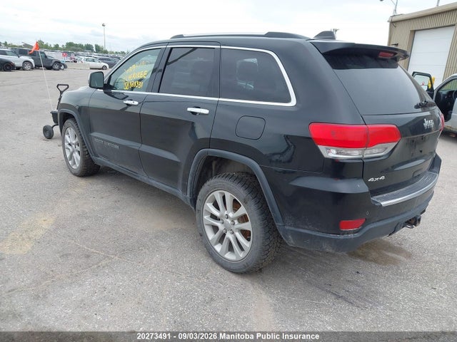Продаж на аукціоні авто 2017 Jeep Grand Cherokee Limited, vin: 1C4RJFBG3HC828331, номер лоту: 20273491