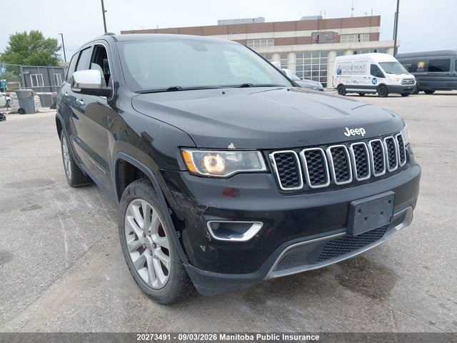 Продаж на аукціоні авто 2017 Jeep Grand Cherokee Limited, vin: 1C4RJFBG3HC828331, номер лоту: 20273491