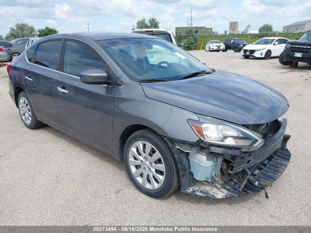 Продажа на аукционе авто 2017 Nissan Sentra 1.8 S, vin: 3N1AB7AP2HL667611, номер лота: 20273494