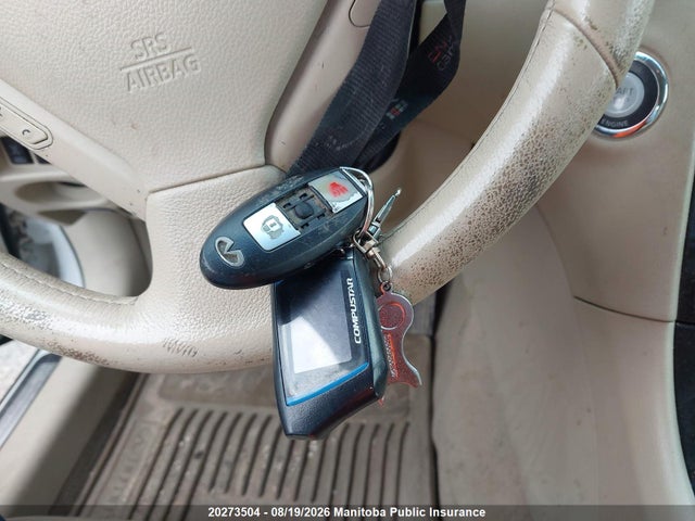 20273504 :رقم المزاد ، JNKAJ09F28M360317 vin ، 2008 Infiniti Ex35 مزاد بيع