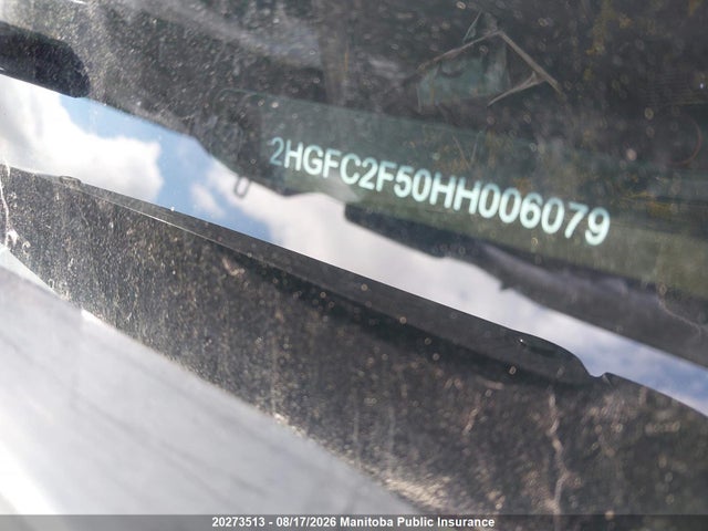 Honda Civic Lx 2017 2HGFC2F50HH006079 Image 8