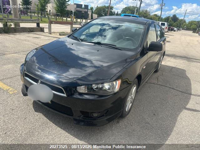 20273525 :رقم المزاد ، JA3AU26U79U601103 vin ، 2009 Mitsubishi Lancer Se مزاد بيع
