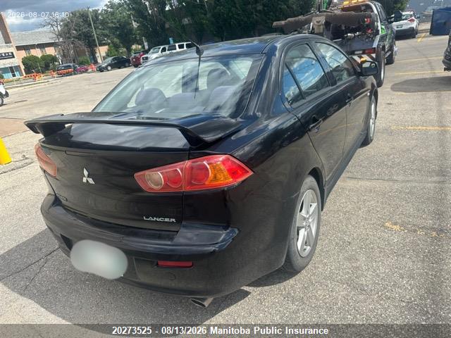 20273525 :رقم المزاد ، JA3AU26U79U601103 vin ، 2009 Mitsubishi Lancer Se مزاد بيع