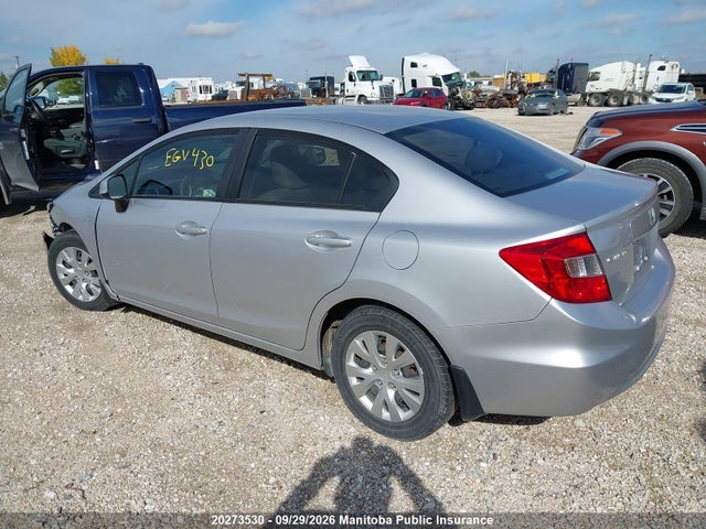 Продажа на аукционе авто 2012 Honda Civic Lx, vin: 2HGFB2F45CH120405, номер лота: 20273530