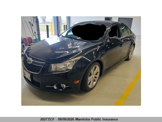 2012 Chevrolet Cruze Lt Turbo მანქანა იყიდება აუქციონზე, vin: 1G1PG5SCXC7393590, აუქციონის ნომერი: 20273531