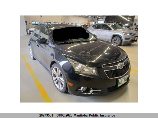 2012 Chevrolet Cruze Lt Turbo მანქანა იყიდება აუქციონზე, vin: 1G1PG5SCXC7393590, აუქციონის ნომერი: 20273531