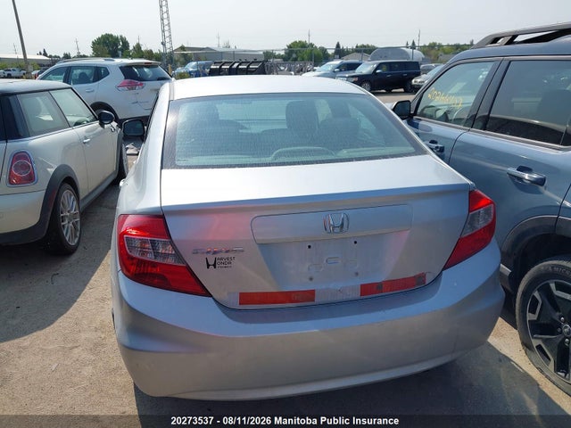 20273537 :رقم المزاد ، 2HGFB2F4XCH044289 vin ، 2012 Honda Civic Lx مزاد بيع