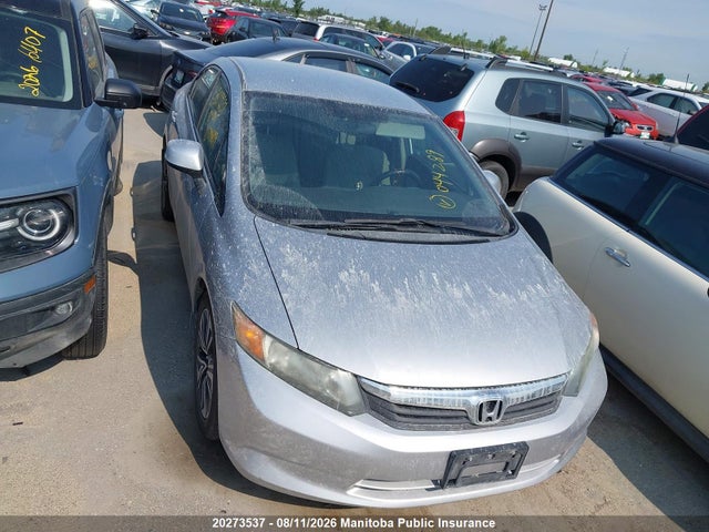 20273537 :رقم المزاد ، 2HGFB2F4XCH044289 vin ، 2012 Honda Civic Lx مزاد بيع