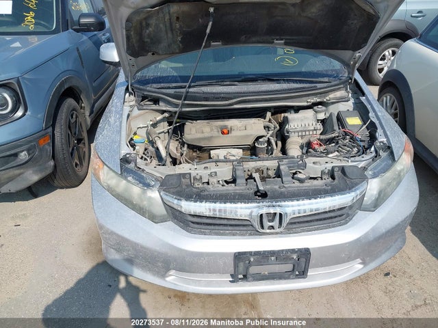 20273537 :رقم المزاد ، 2HGFB2F4XCH044289 vin ، 2012 Honda Civic Lx مزاد بيع