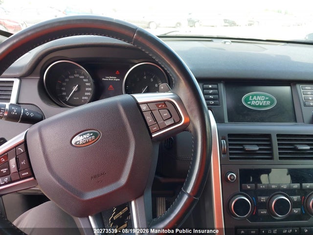 SALCR2BG0GH609991 Land Rover Discovery Sport Hse