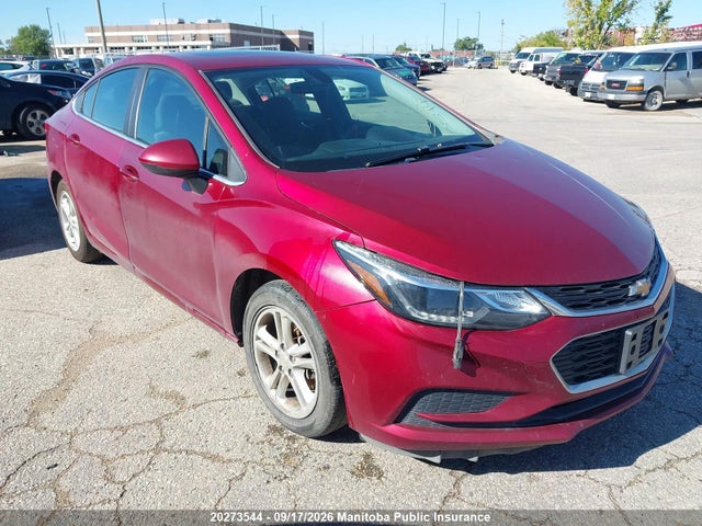 Auction sale of the 2017 Chevrolet Cruze Lt Turbo, vin: 1G1BE5SM0H7193639, lot number: 20273544