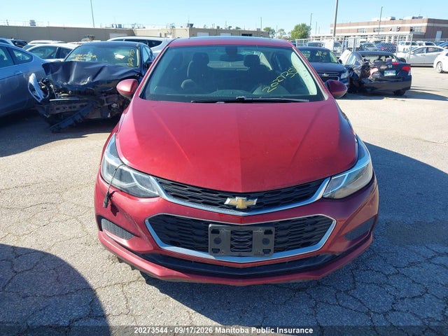 20273544 :رقم المزاد ، 1G1BE5SM0H7193639 vin ، 2017 Chevrolet Cruze Lt Turbo مزاد بيع