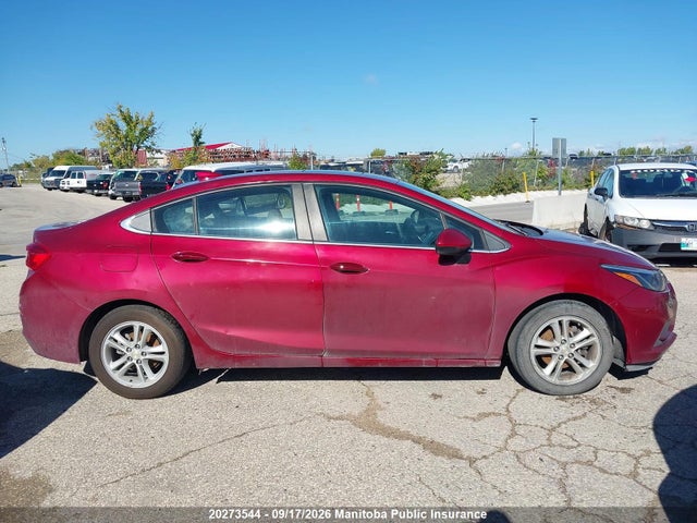 20273544 :رقم المزاد ، 1G1BE5SM0H7193639 vin ، 2017 Chevrolet Cruze Lt Turbo مزاد بيع