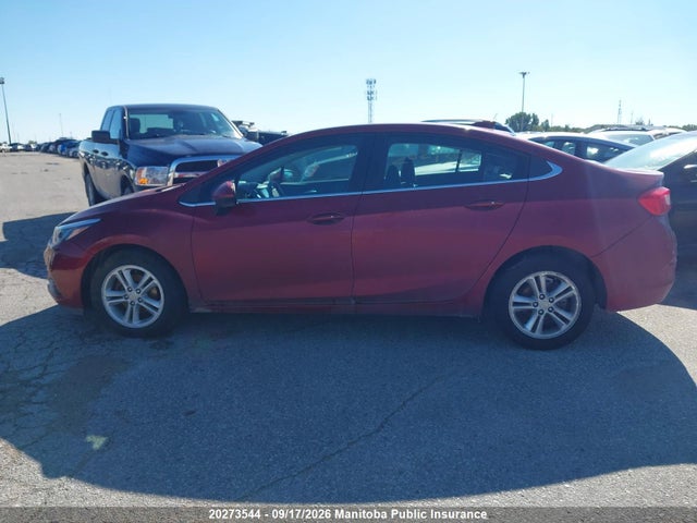 20273544 :رقم المزاد ، 1G1BE5SM0H7193639 vin ، 2017 Chevrolet Cruze Lt Turbo مزاد بيع