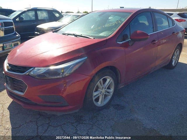 20273544 :رقم المزاد ، 1G1BE5SM0H7193639 vin ، 2017 Chevrolet Cruze Lt Turbo مزاد بيع