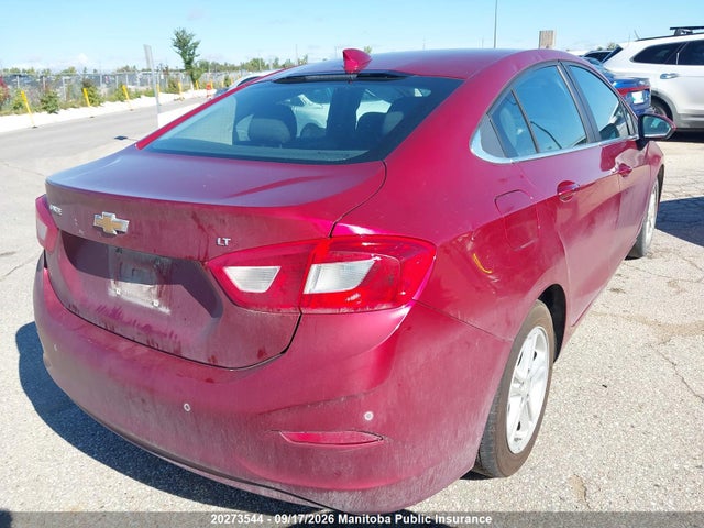 20273544 :رقم المزاد ، 1G1BE5SM0H7193639 vin ، 2017 Chevrolet Cruze Lt Turbo مزاد بيع