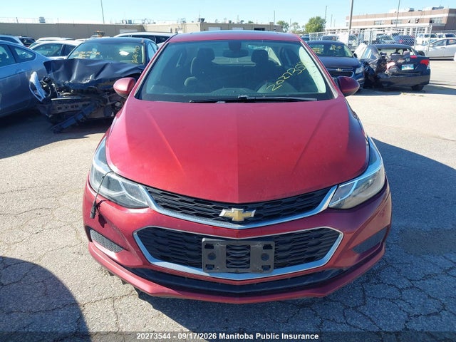 20273544 :رقم المزاد ، 1G1BE5SM0H7193639 vin ، 2017 Chevrolet Cruze Lt Turbo مزاد بيع