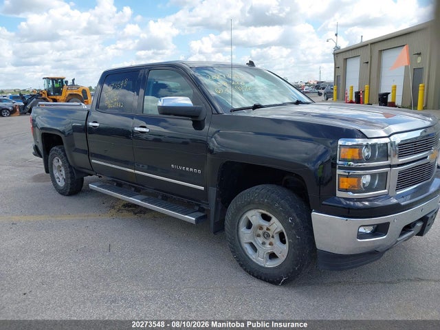 2014 Chevrolet Silverado 1500 Ltz Crew Cab მანქანა იყიდება აუქციონზე, vin: 3GCUKSEC1EG229882, აუქციონის ნომერი: 20273548