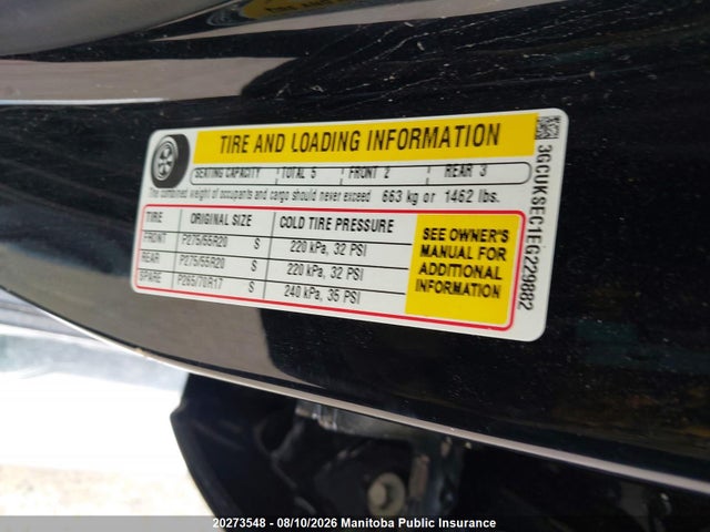 2014 Chevrolet Silverado 1500 Ltz Crew Cab მანქანა იყიდება აუქციონზე, vin: 3GCUKSEC1EG229882, აუქციონის ნომერი: 20273548