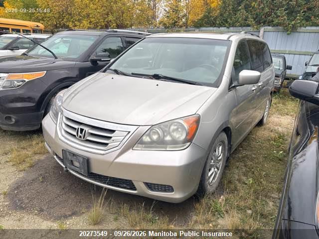 Продажа на аукционе авто 2008 Honda Odyssey Ex-l Ex-l, vin: 5FNRL38758B509564, номер лота: 20273549